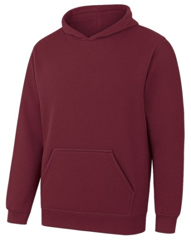 STR-SW200-Unisex Organic Cotton Hooded Sweatshirt